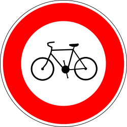 Bike wash sign -  France